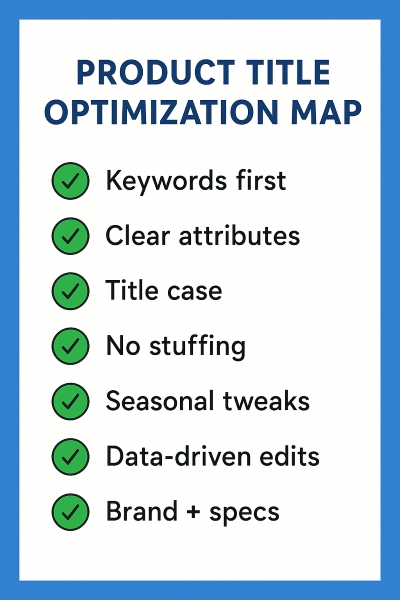 Product Title Optimization Map